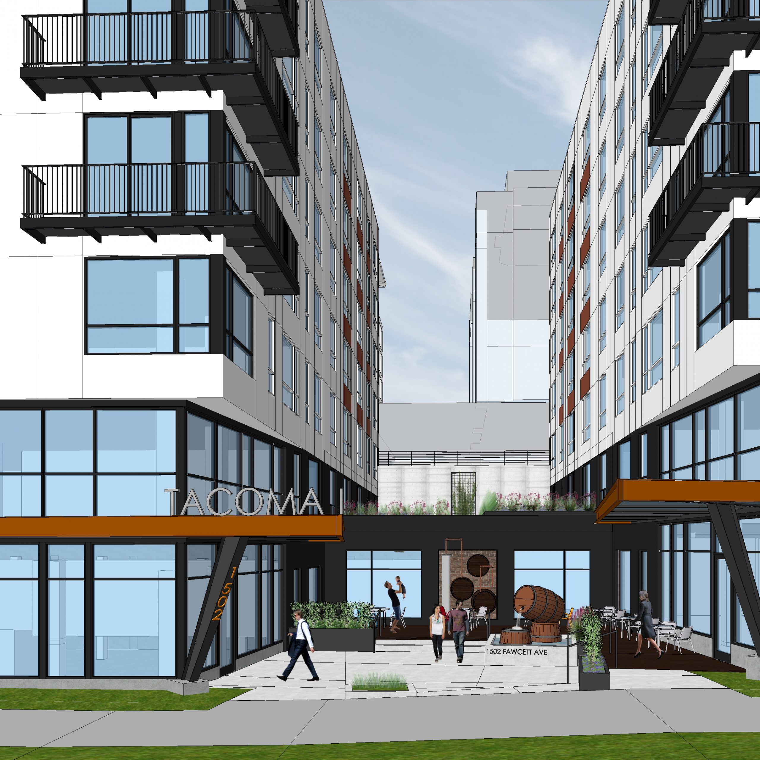 Trent Development Breaks Ground on 368-Unit Rook in Tacoma - The ...
